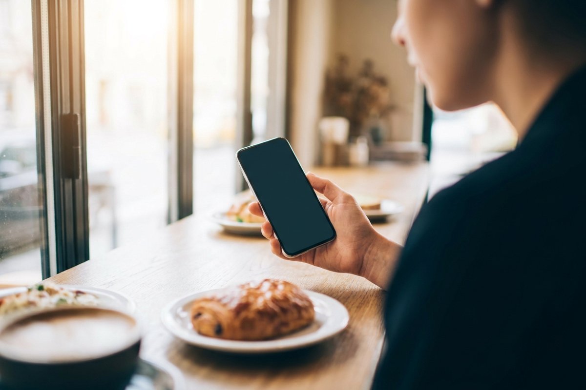 Vos clients choisissent en quelques secondes sur leur téléphone