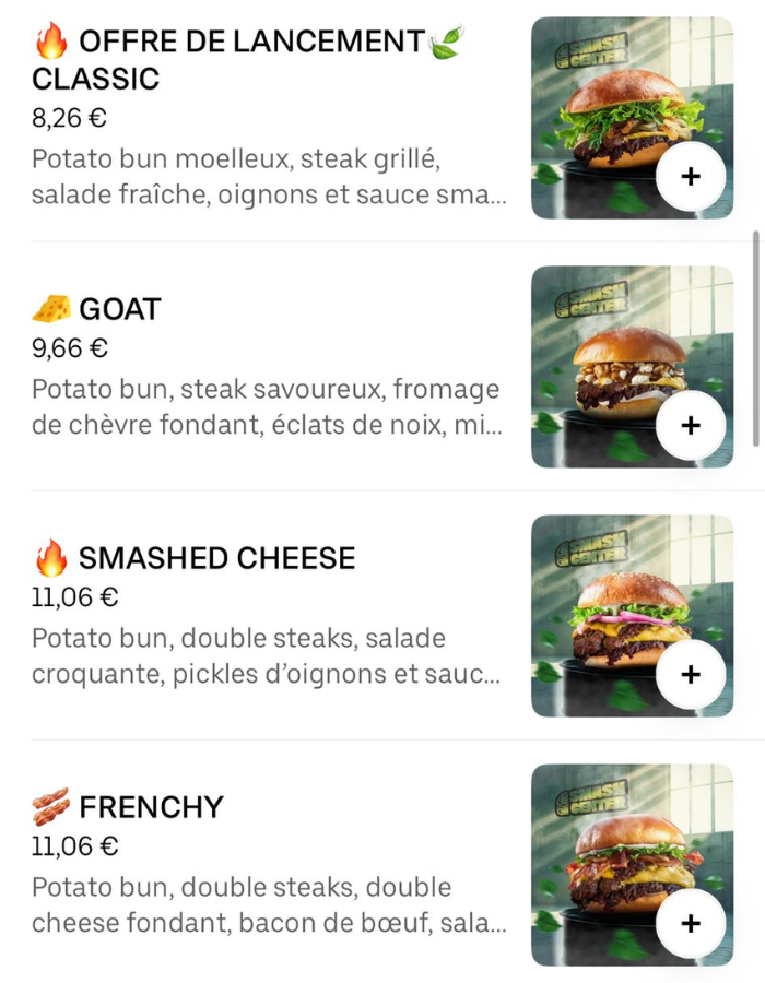 Menu Premium 11