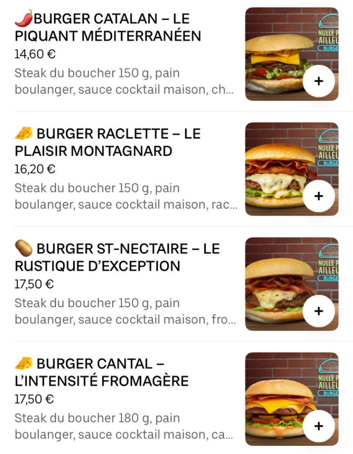 Menu Premium 6
