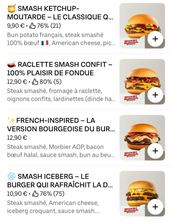 Menu Premium 4