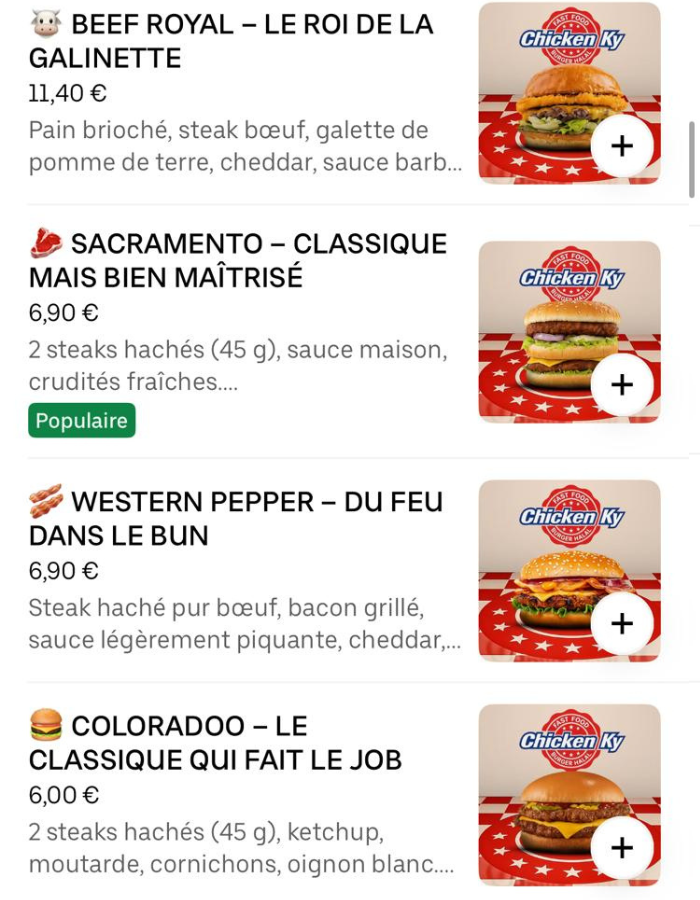 Menu Premium 2