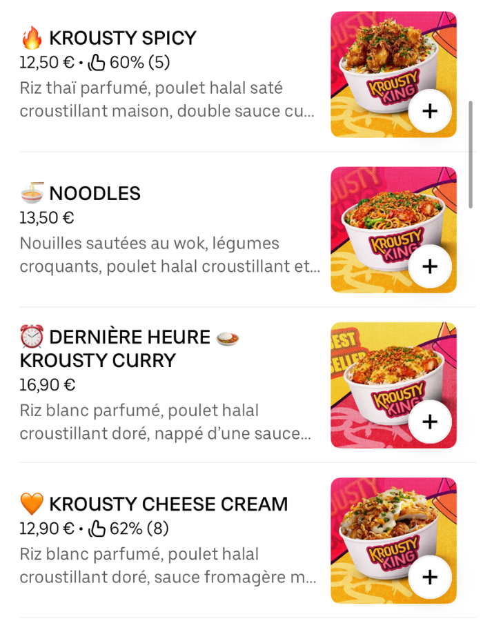 Menu marque virtuelle ExpertPlace