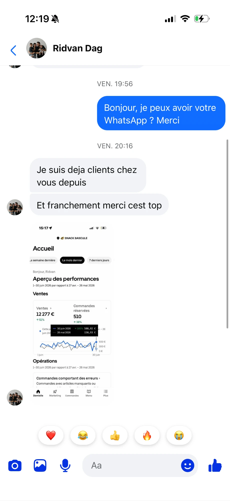 Message client